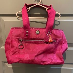 COPY - BRAND NEW COACH HOT PINK handbag